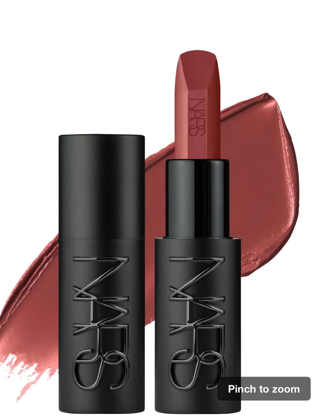 NARS Satin Lipstick — Dusty Rose Brown